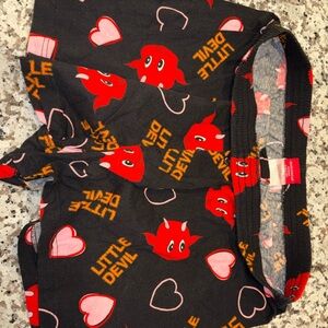 Little Devil Black Boxer Shorts